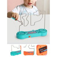 Electric Bump Maze Game Science Toy with Light & Sound RealisticEducation Electric Touch Maze Game for Kids, Party Favor Gift