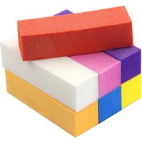 2/5/10Pcs Colorful Buffing Sanding File Block Pedicure Manicure Care Nail Art Sponge Buffer Block Polish Manicure Pedicure Tools