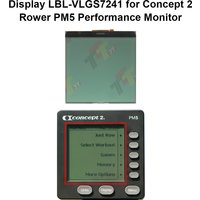 Display Screen LBL-VLGS7241 for Concept 2 Rower PM5 Performance Monitor Repair