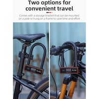 AliExpress West Biking WEST BIKING Bicycle Motorbike U Lock Anti-theft Chain Lock With 3 Keys Bike Lock MTB Road Safety Cycling Lock Bicycle Accessory