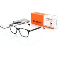 ZENOTTIC Anti Blue Light Blocking Glasses Frame Men Square Optical Computer Gaming Eyewear Frame Myopia Prescription Eyeglasses