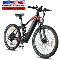 AliExpress NONE Electric Bike 750W Peak Power Brushless Motor 48V14AH Lithium Battery Mountain Bicycle Adult with Dual Shock 26