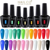 NAILCO 15ml Spring Bright Summer Colors Series Vernis Gel Nail Polish LED&UV Nails Gel Nail Art Base All For Manicure Design Set