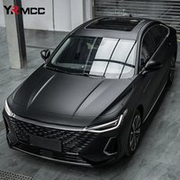 Car Sticker Vinyl Wrap Satin Black Wrapping Film PVC Bubble Free Stickers Car Accessories Auto Self Adhesive Decals Decoration