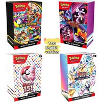 Pokémon-Karten V10 Booster-Bundle Destined Rivals Prismatic Evolutions Scarlet Violet 151 Englisch ME01 Booster-Karten Spielzeug Geschenke