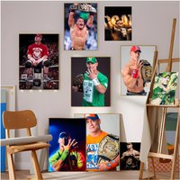 Iconic John Cenas Poster Poster Aesthetic and Wall Art Retro Home Room Cafe Club Dorm Decor