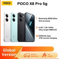POCO X8 Pro 5G NFC Smartfon 6,59" procesor Dimensity 8500-Ultra bateria 6500 mAh