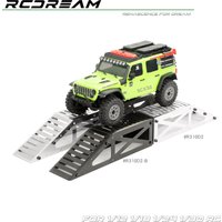 RCDream 1/12 1/18 1/24 1/30 Obstacle Ramp Barricade Desktop Rock Crawler Scene Props Show Stand for TRX4M SCX24 FCX24m SCX30