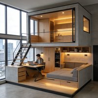 Complete Prefab 20Ft 40Ft Expandable Container Home Bathroom Prefabricated Price Foldable House Casa Modular