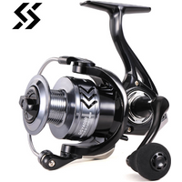 Sougayilang GGY1000-4000 Spinning Fishing Reel 5.2:1 High Speed Gear Ratio 8kg Max Drag Fishing Reel for Freshwater Fishing