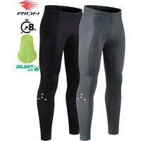 AliExpress RION Men's Cycling Pants Mountain Bike Tights Elastic Bicycle Trousers Male Long Distance Italian Dolomiti Pad 8H Autumn Spring