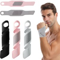 Adjustable Wrist Support Brace Elastic Breathable Double Layer Pressure Relief Anti Slip Silicone for Fitness Office Housework