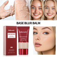 Lakerain Matte Foundation Base Cream Long-lasting Soft Focus Matte Natural Fit Coverage Concealer Waterproof Face Base Makeup