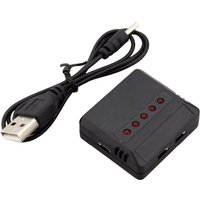 Syma X5HW X5HC X5C X5SW 3.7V 5 In 1 Balance USB Charger PH2.0 PH2.54 Connector Wire For RC Drone Car Boat Airplane JJRC H36 H107