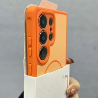 Matte Hit Color Breathable Non-slip Magnetic Phone Case For Samsung S26 Plus S25 S24 S23 Ultra ForMagsafe Wireless Charge Cover
