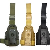 Hunting Gun Accessories Tactical Drop Leg Platform Thigh Holster Paddle Adapter for SIG P226 P220 USP Compact G17