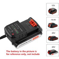 Safe Li-ion Battery Charger for Black&Decker 14.4V 20V Li-ion Battery LBXR20 LBXR20-OPE LB20 LBX20 LBX4020 Electric Tool Battery