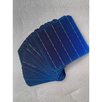 100Pcs 5.35W 0.5V 21.8% Effciency Grade A 156 * 156MM Photovoltaic Mono Monocrystalline Silicon Solar Cell 6x6 For Solar Panel