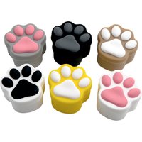 Cat Paw Case Jar 5ml Storage Box Mix Colors Nonstick Concentrate Container Oil Wax Case