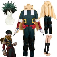 Midoriya Izuku Cosplay Fantasy Flight Clothing Anime Hero Of Academia Costume Disguise Adult Men Roleplay Fantasia Outfits Male