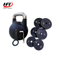 Gym Fitness Equipment Adjustable Competition Kettlebells 32kg Sets