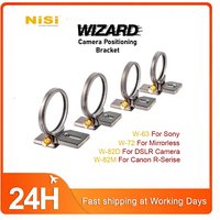 Nisi Wizard Rotatable Horizontal-to-Vertical Mount Adapter Camera Holder Ring For Canon Nikon Sony Fujifilm Lens Quick Release