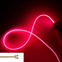 1.5mm Electrod on Same End Flexible LED Filament for LED Bulb DIY 300mm DC 3V Lamp DIY Parts Pink Warm White Red Can-not-CUT