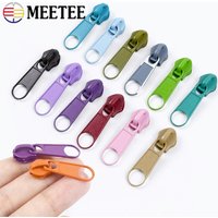 50-100Pcs 3# 5# Zipper Sliders for Nylon Zippers Bag Clothes Zip Puller Backpack Pocket Zips Repair Kit DIY Sewing Accessories