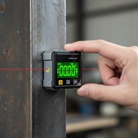 Level Box Four Sided Magnetic Suction Accurate Measurement Laser Tilt Angle for DIYers and Installation ProfessionalsHot