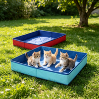 Pet Bathing Pool, Outdoor Folding Swimming Pool, Cat and Dog Cleaning Pool, Adult Bathing Tub, Outdoor Sand Box Toys