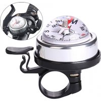AliExpress NONE MTB Bike Compass Bell Mountain Bike Cycling Handlebar Ring Alarm Ring Down Horn Bell Accessory