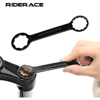 RIDERACE Bike Front Fork Wrench Spanner Steel For Suntour XCM XCR RST Bicycle Suspension Cap Removal Installation Repair Tool