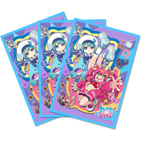 50PCS 63×90mm High-Quality Flashing Anime Card Sleeves for YGO/TCG Top Loading Board Game Card Protector Card Cover