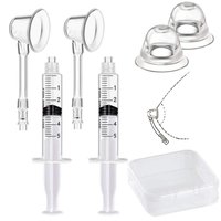 Inverted nipple corrector, concave traction nipple corrector, pull-out device, suction device corrector