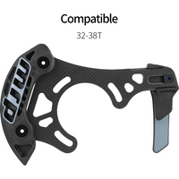 AliExpress MTB Carbon Fiber Bicycle Chain Guide 32-38T Off-road Single Chainring Chain Stabilizer AMGV2 Guide Chain