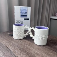 Anime One Piece Cosplay Ceramics Mug Water Cup Creative Nika luffy Hat Shaped Coffee Milk Cup Ornament Gifts
