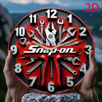 Vintage Iron Wall Clock Art, Unique Steampunk Decor for Home, Office, Cafe - Perfect Gift Idea