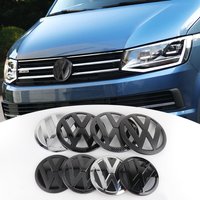 Auto Front Radiateor Badge Covers Rear Trunk Emblem Lid Logo For Volkswagen VW 2016-2020 Transporter T6 Car Decoration Accessory