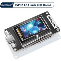 ideaspark® ESP32 Development Board 1.14 in ST7789 135x240 TFT LCD Display,WiFi+BL Module,CH340,Type-C for Arduino Micropython