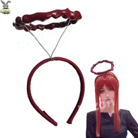 Anime Chainsaw Man Makima Cosplay Angel Headband Headwear Makima Cosplay Prop 3d Printed