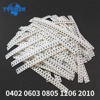 800-4000PCS 80 Values Resistors Kit 0402 0603 0805 1206 2010 SMD Resistor 10R~910K Ohm DIY Kit Resistance 5%