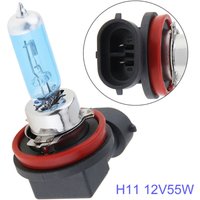 H11 Halogen Light 12V,55W,5000K Headlamp Bulb White Effect Lamp Car Xenon Lamp Headlight Fog Bulb Car Lights Fog Light Bulbs 1pc