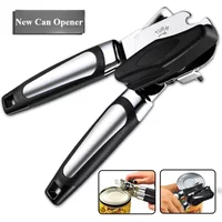 Professional Iron Manual Can Opener Multifunctional Stainless Steel Beer Handle Can Opener Kitchen Gadgets Bottle Openers Jar