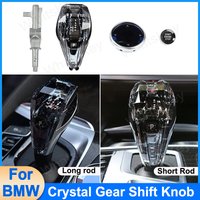 Crystal Gear Shift Rod Short Type for BMW iX3 G08 X3 G01 X4 G02 G30 Gearbox Lever Handle G31 G38 X5 F15 X6 F16 G12 G32 Car Part