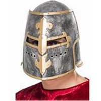 Ancient Roman Helmet Medieval Barrel Pointed Nose Hat COS Plus Horn Plastic Samurai Helmet Game Props