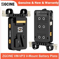 ZGCINE VM-VP3 V-Mount Battery Plate with USB-C PD Output for Sony FX3, Canon EOS R5/R6/R7/R10, Panasonic LUMIX GH6/S5 II, a7S IV