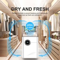 1200ML Home Air Dehumidifier 2 in 1 Remove Damp Anion Purification Electric Air Purifier Portable Air Cleaner For Home Kitchen