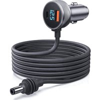 For Starlink Mini 3in1 Digital Display Car Charger To DC Power Cable With USBA+C Interface Car Charging Cable For Starlink Mini