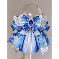 Original Luxury Lolita Bow Kra Stick Angel Wings Bow Concert Hand Light Accessories Women's Korean Suit Shirt Accessories