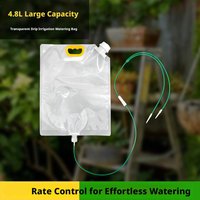 5L Large Capacity Drip Irrigation Water Bag Home Garden Self Watering Planter Water Bag For Lazy Person's For Travel